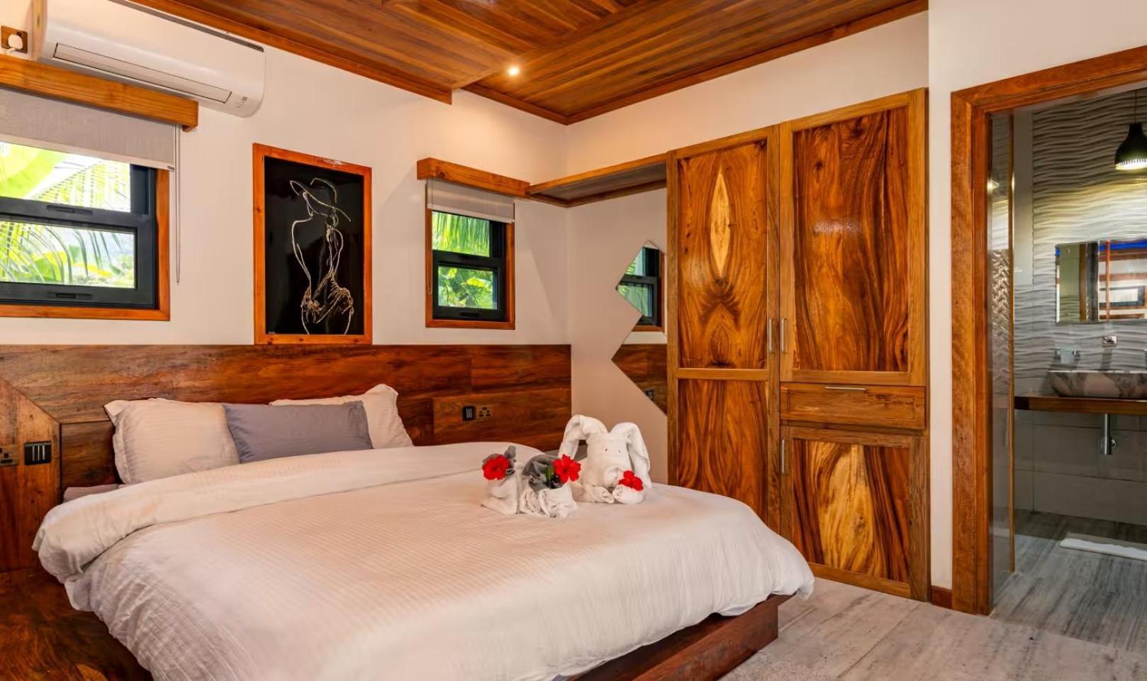 Alibel Beach Villa Anse a La Mouche Luaran gambar